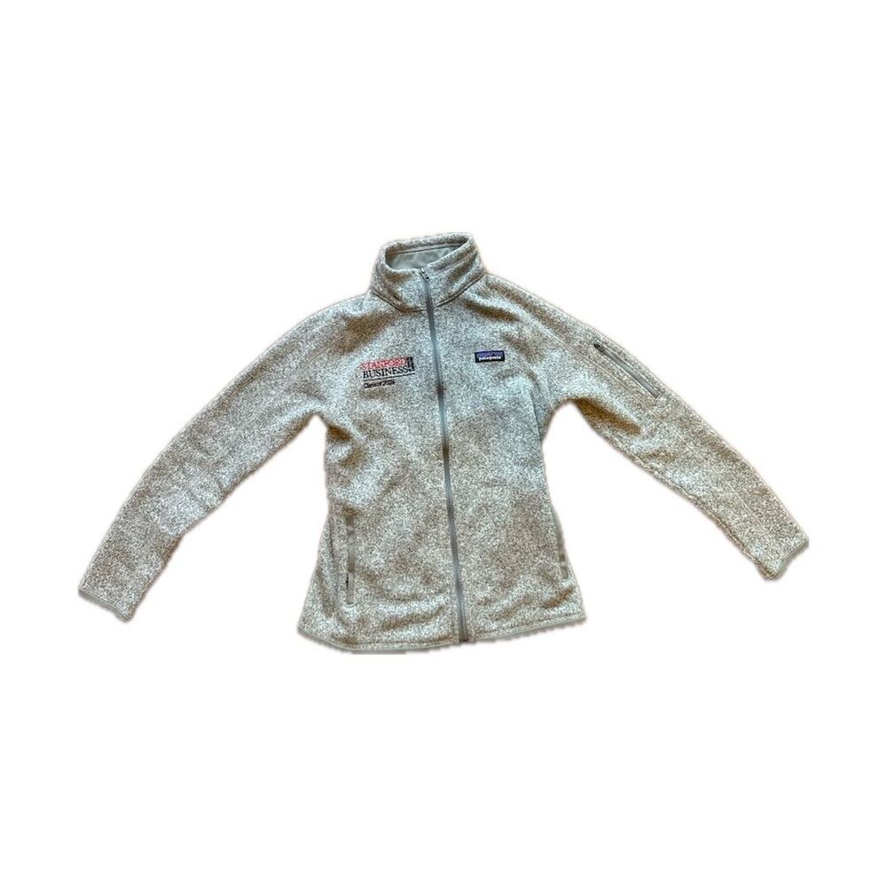 Women's Cream & Pink Fleece Jacket & Navy Windbreaker Bundle Size M